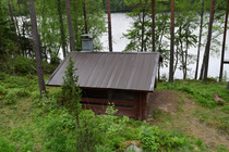 Grillikatos on saanut uuden vesikatteen.