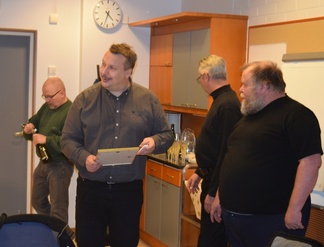 Sitten pienet skumpat..